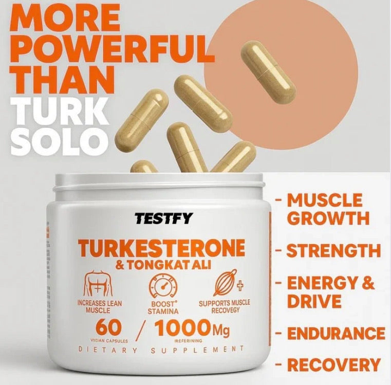 TESTFY Turkesterone & Tongkat Ali