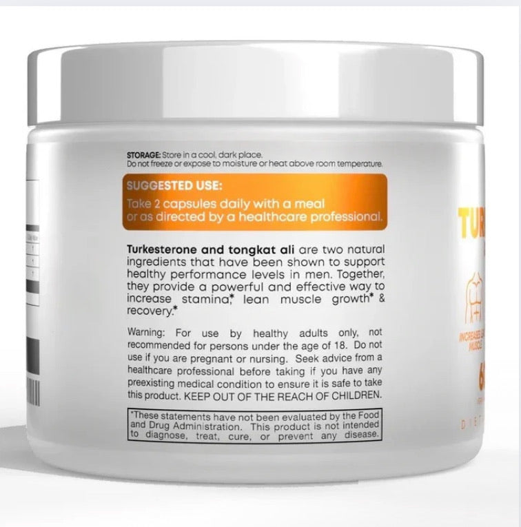 TESTFY Turkesterone & Tongkat Ali